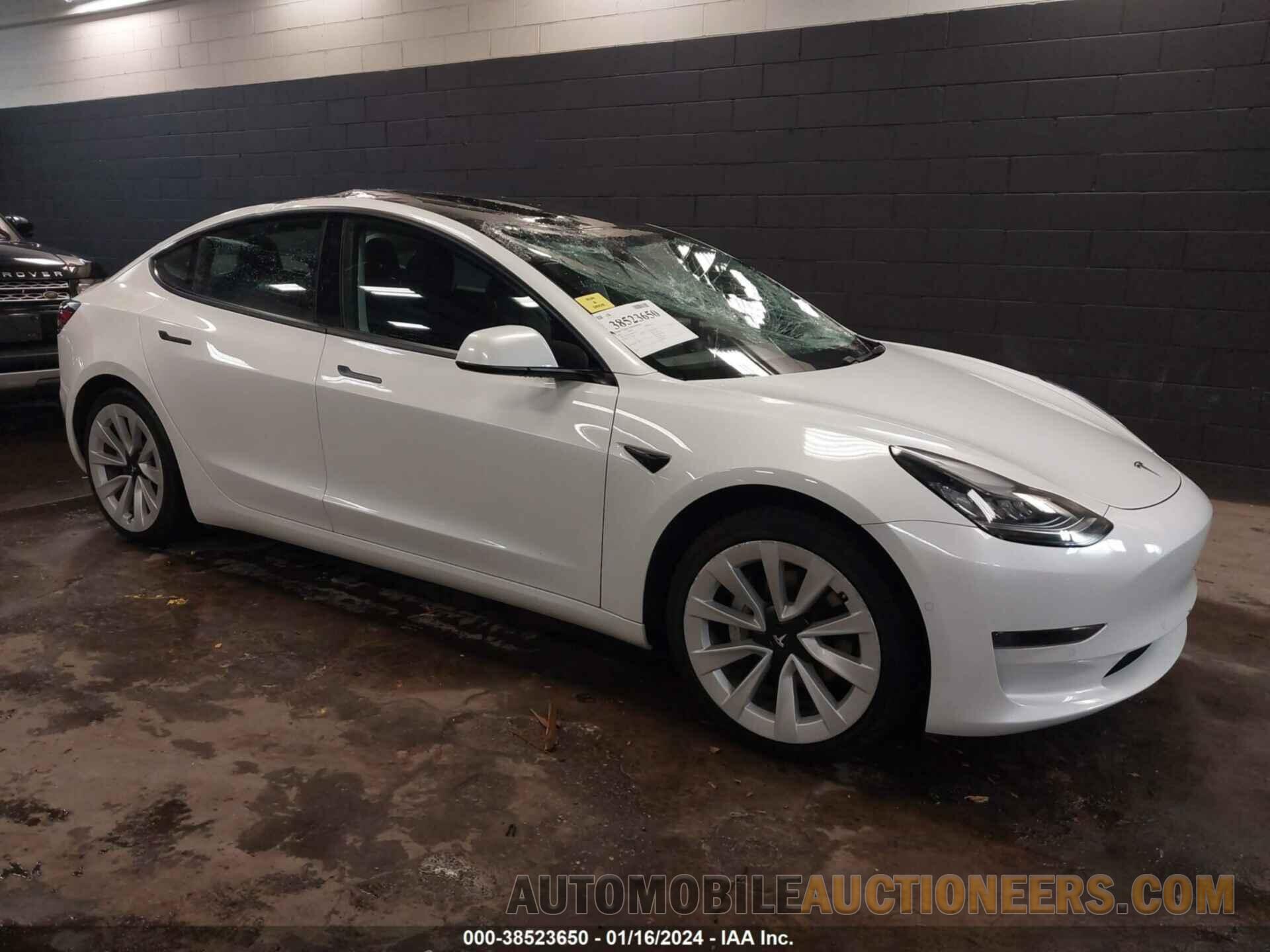 5YJ3E1EA6MF849174 TESLA MODEL 3 2021