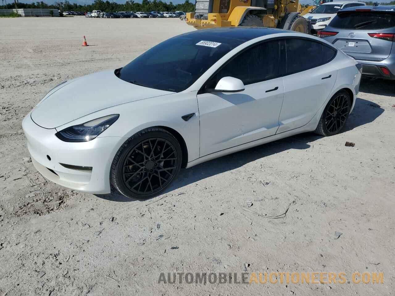 5YJ3E1EA6MF850597 TESLA MODEL 3 2021