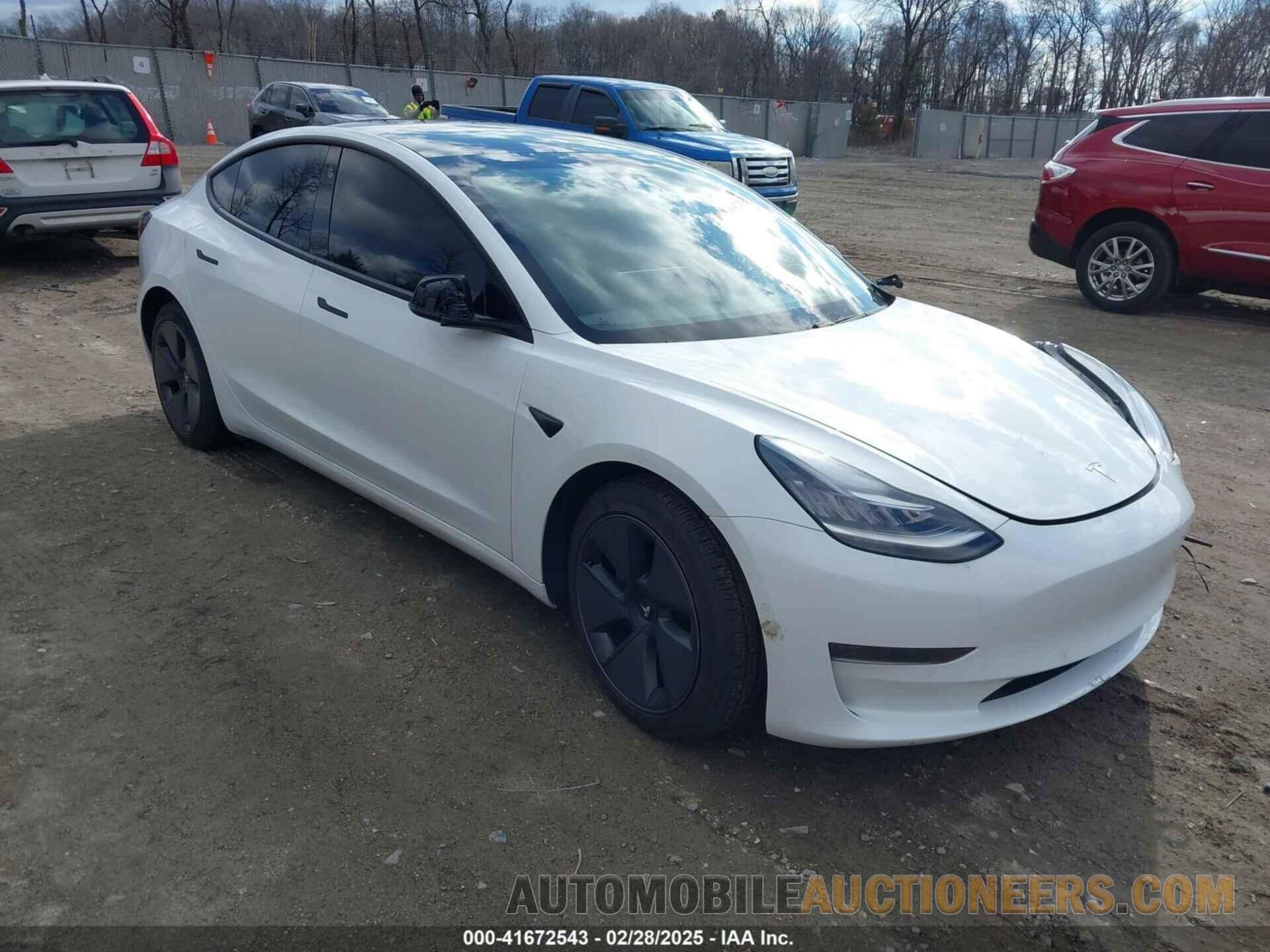 5YJ3E1EA6MF854794 TESLA MODEL 3 2021