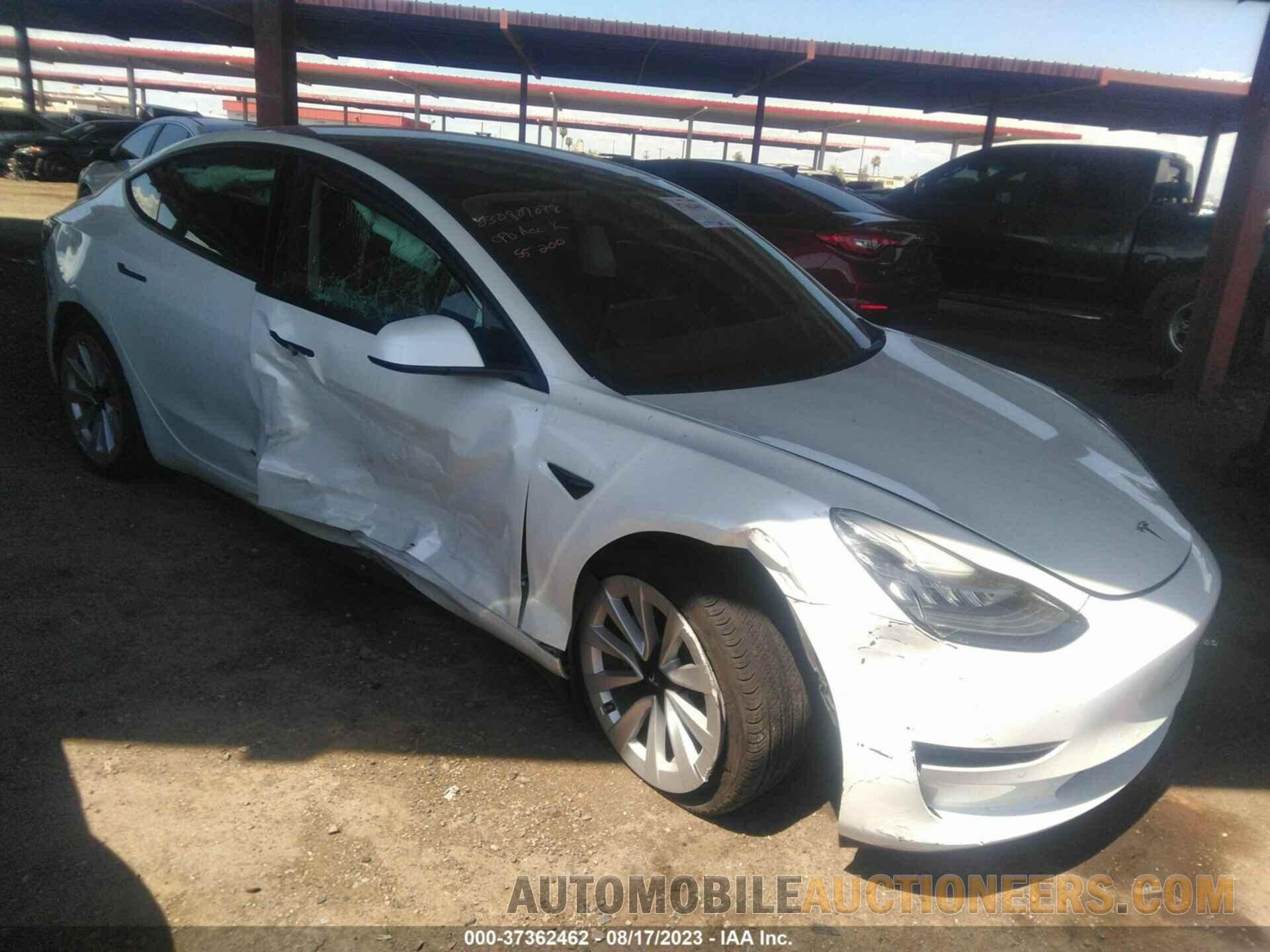 5YJ3E1EA6MF861499 TESLA MODEL 3 2021