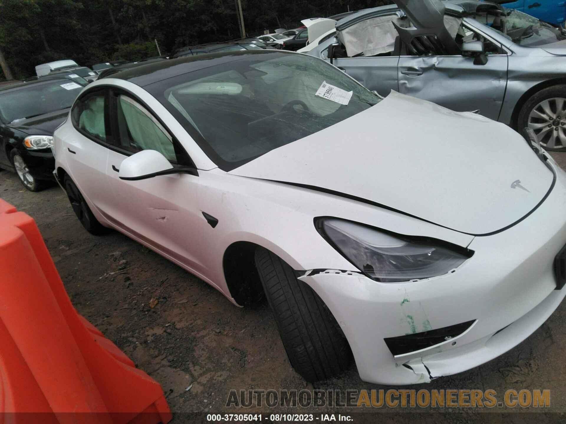 5YJ3E1EA6MF867349 TESLA MODEL 3 2021