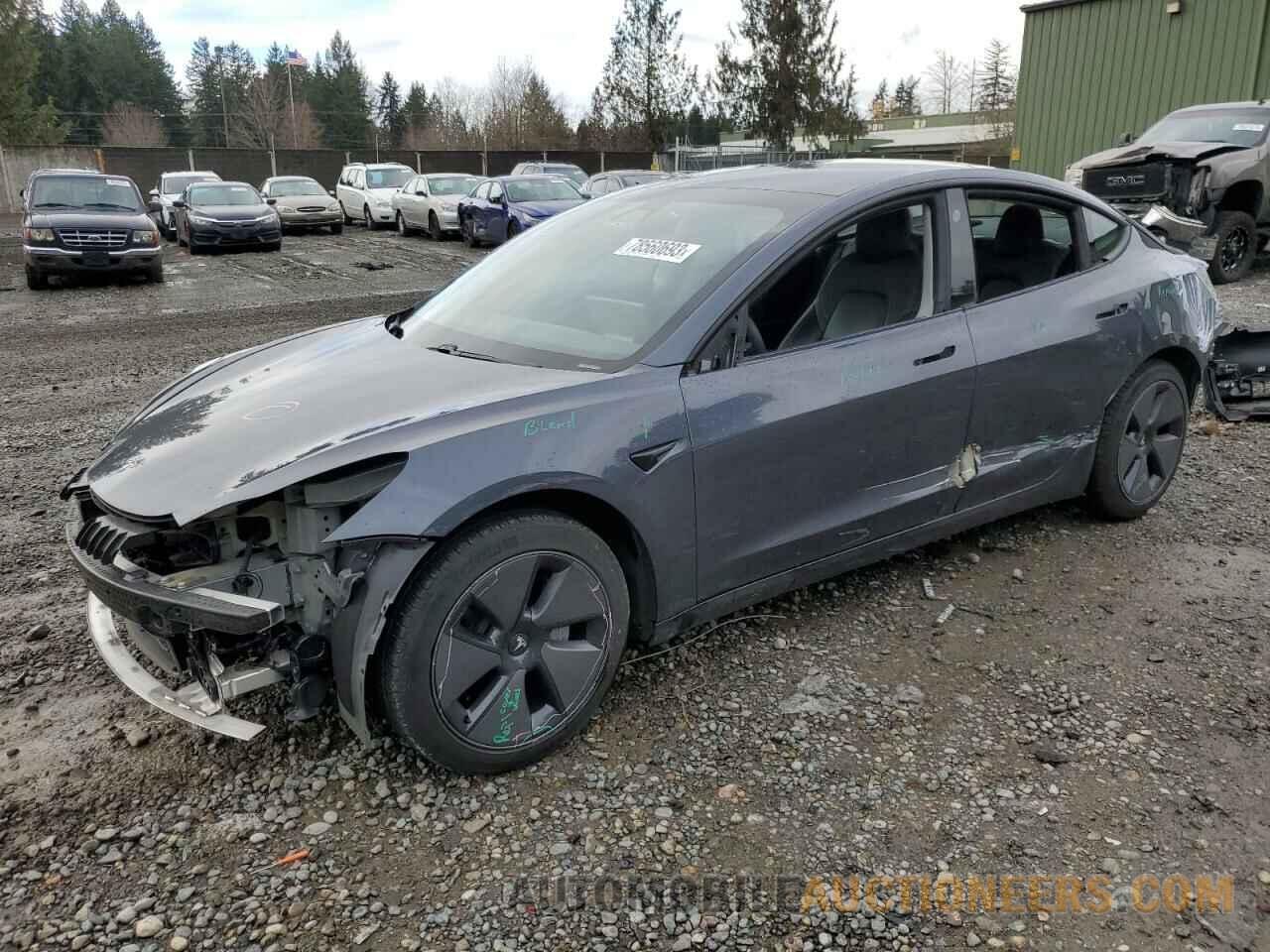 5YJ3E1EA6MF868209 TESLA MODEL 3 2021