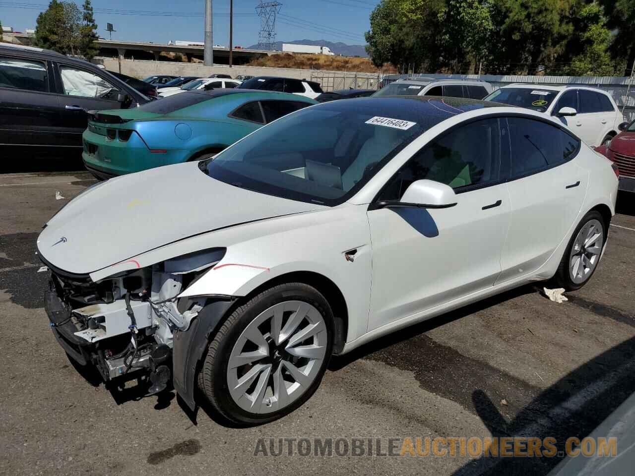 5YJ3E1EA6MF870042 TESLA MODEL 3 2021