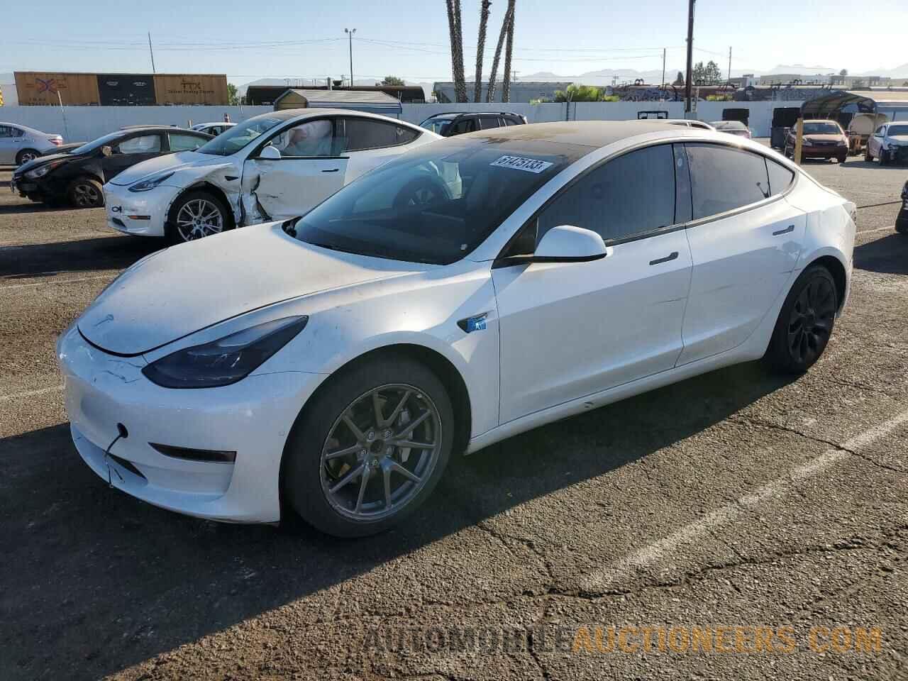 5YJ3E1EA6MF874415 TESLA MODEL 3 2021