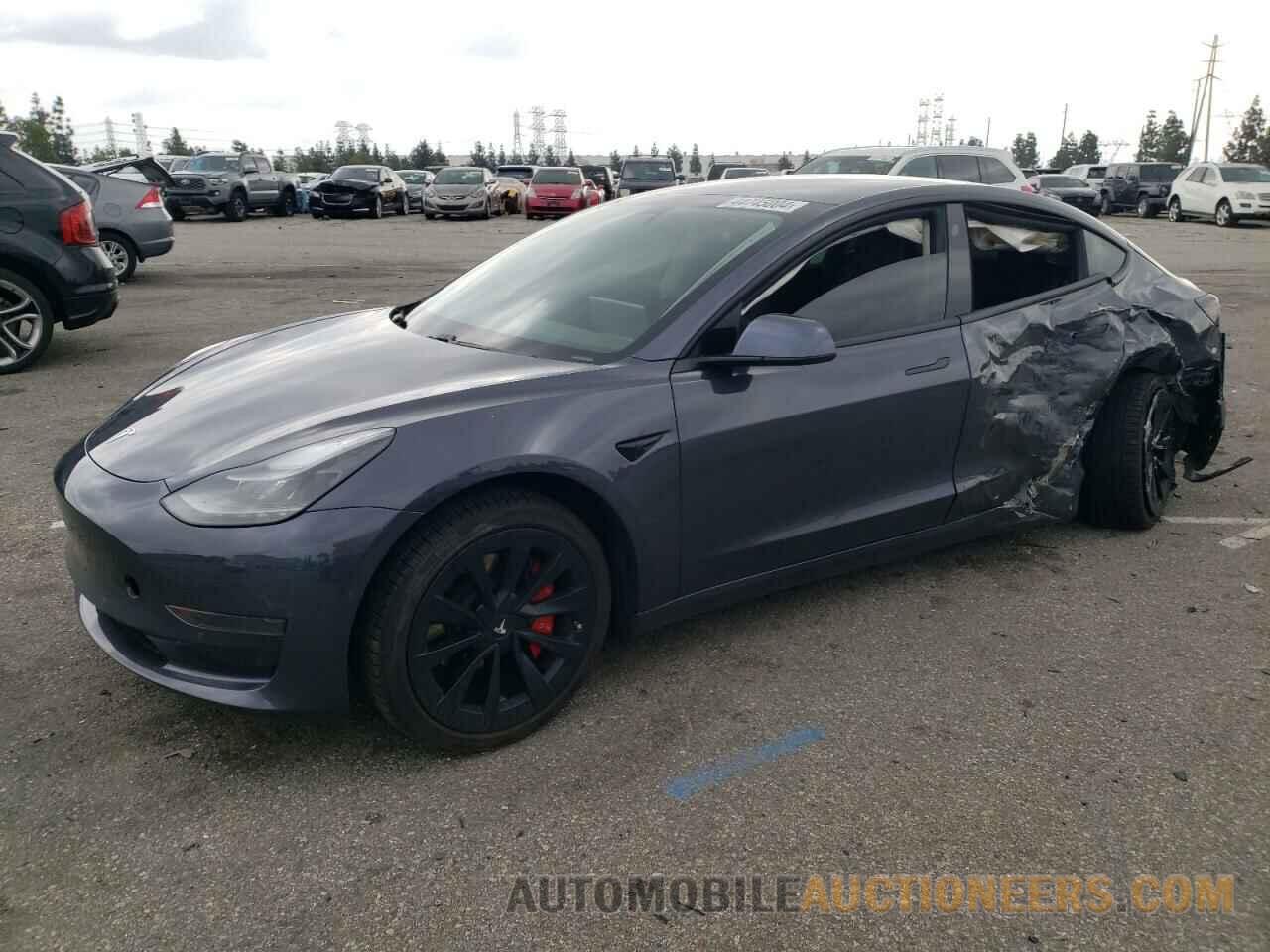 5YJ3E1EA6MF876620 TESLA MODEL 3 2021