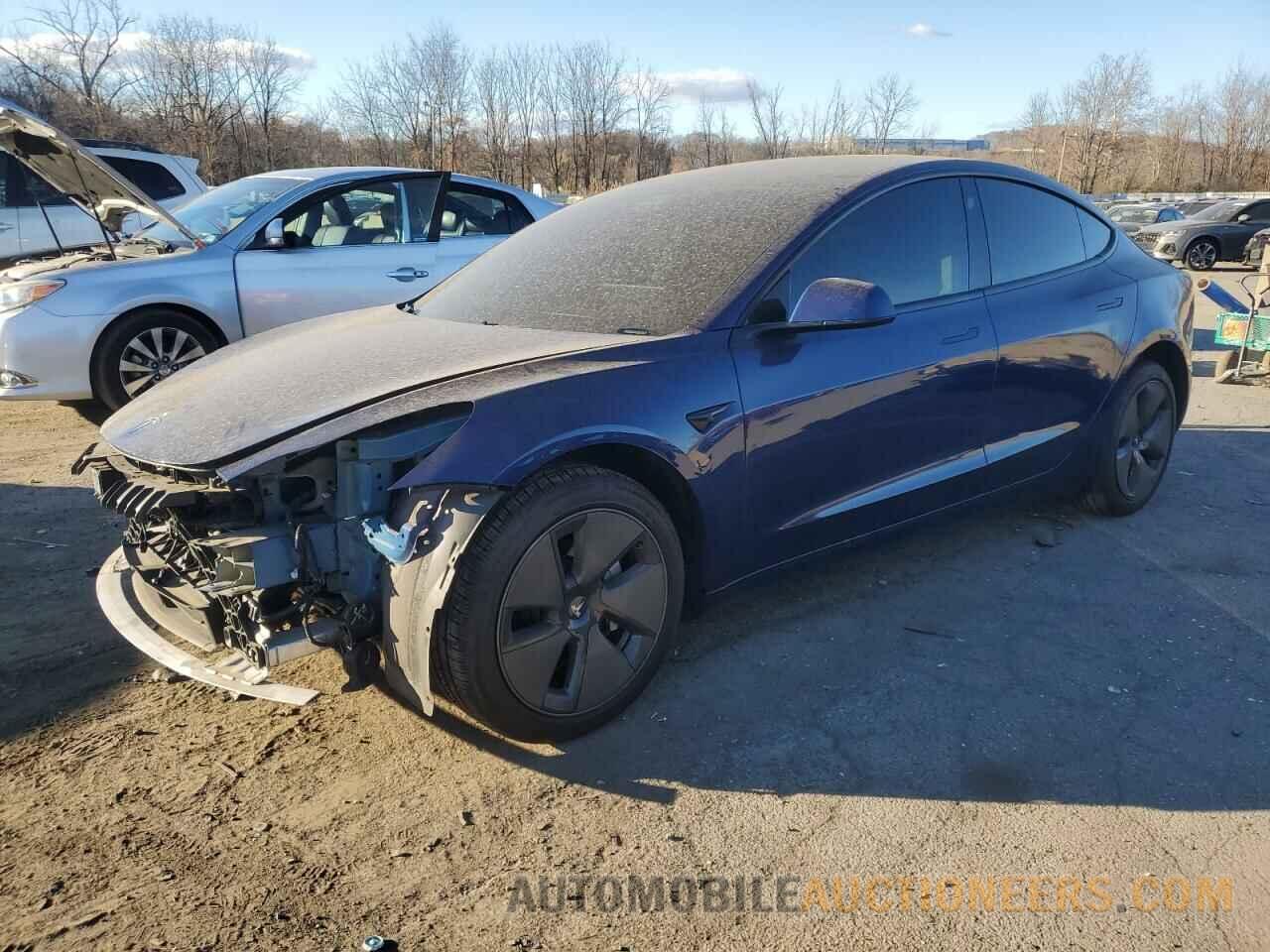 5YJ3E1EA6MF915075 TESLA MODEL 3 2021