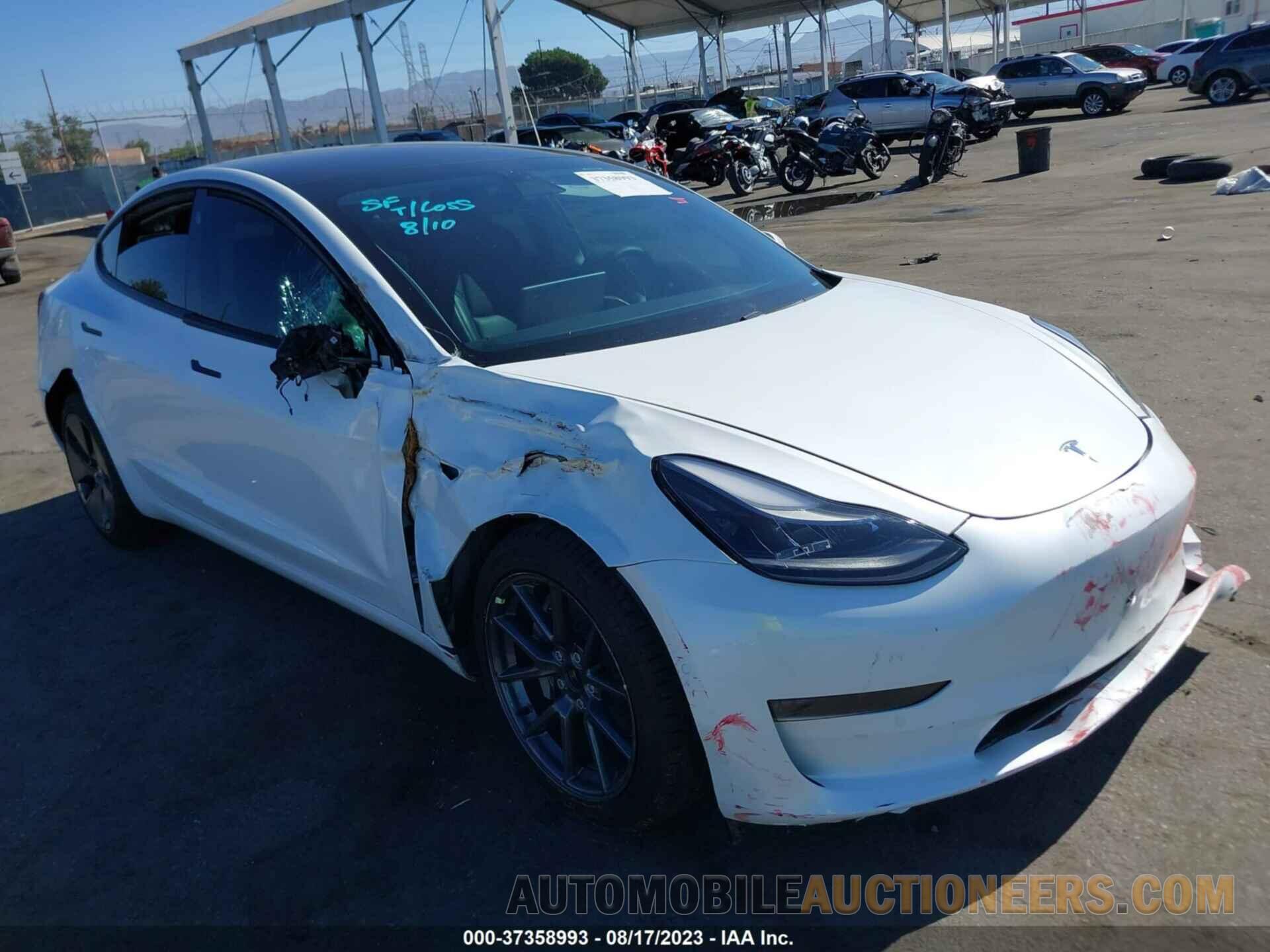 5YJ3E1EA6MF921104 TESLA MODEL 3 2021