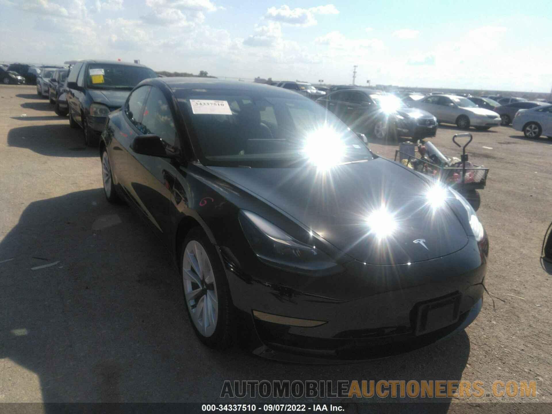 5YJ3E1EA6MF925699 TESLA MODEL 3 2021