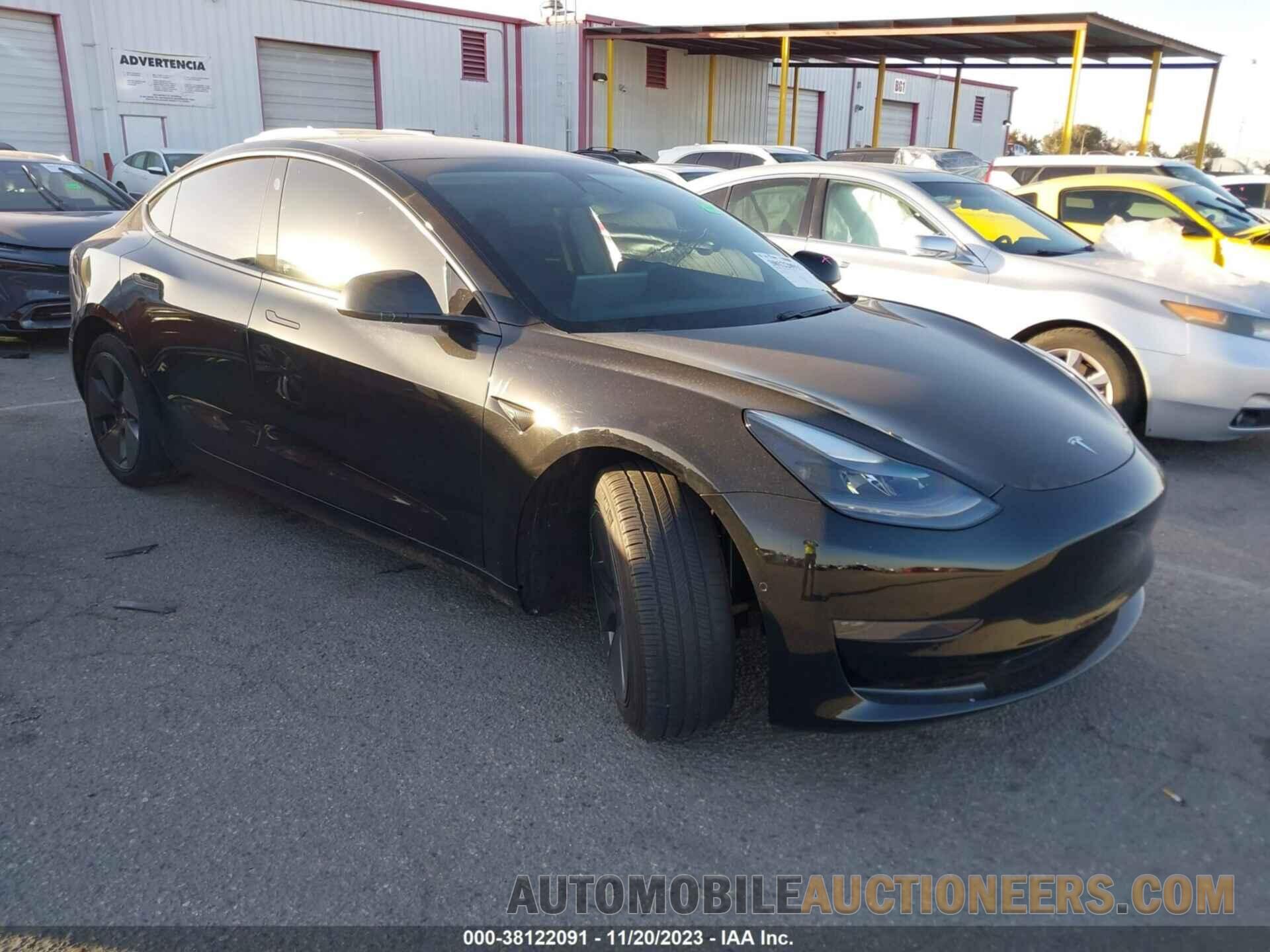 5YJ3E1EA6MF939229 TESLA MODEL 3 2021