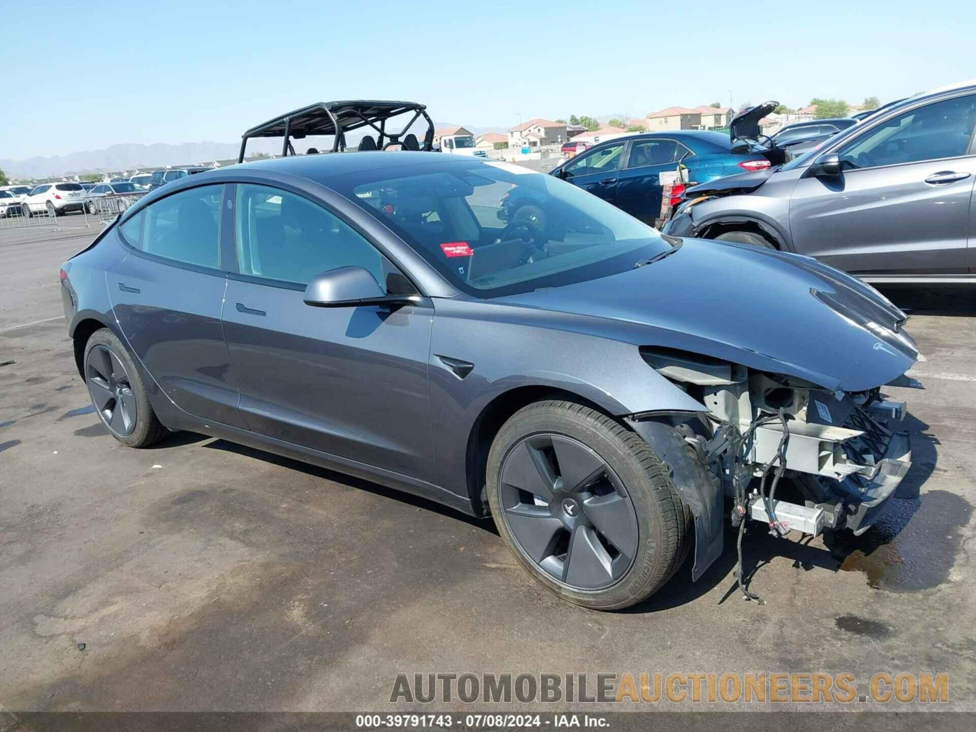 5YJ3E1EA6MF939361 TESLA MODEL 3 2021