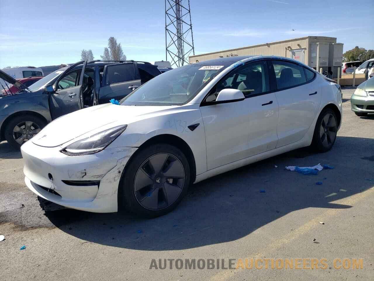 5YJ3E1EA6MF939800 TESLA MODEL 3 2021