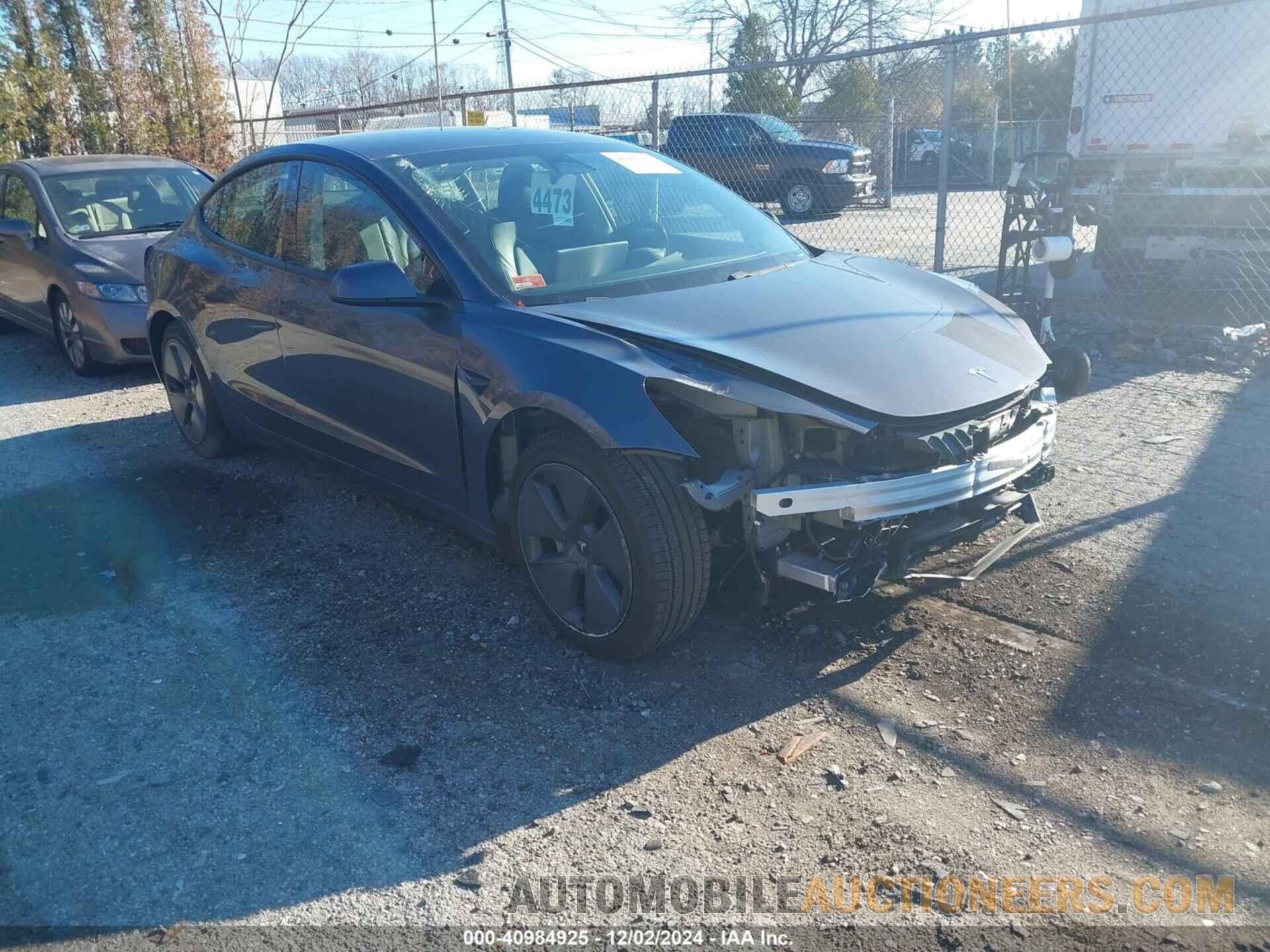 5YJ3E1EA6MF976734 TESLA MODEL 3 2021