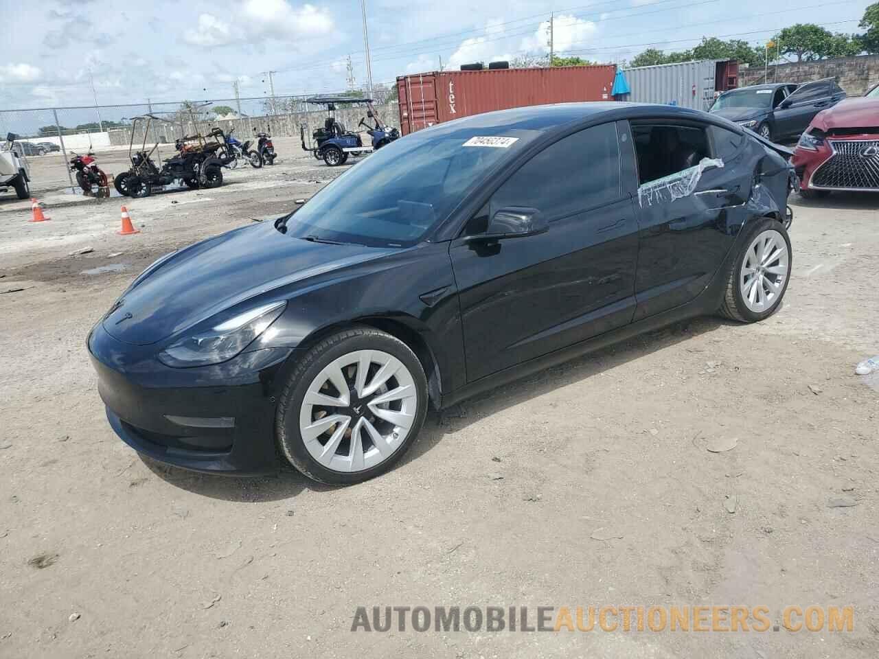 5YJ3E1EA6MF982601 TESLA MODEL 3 2021