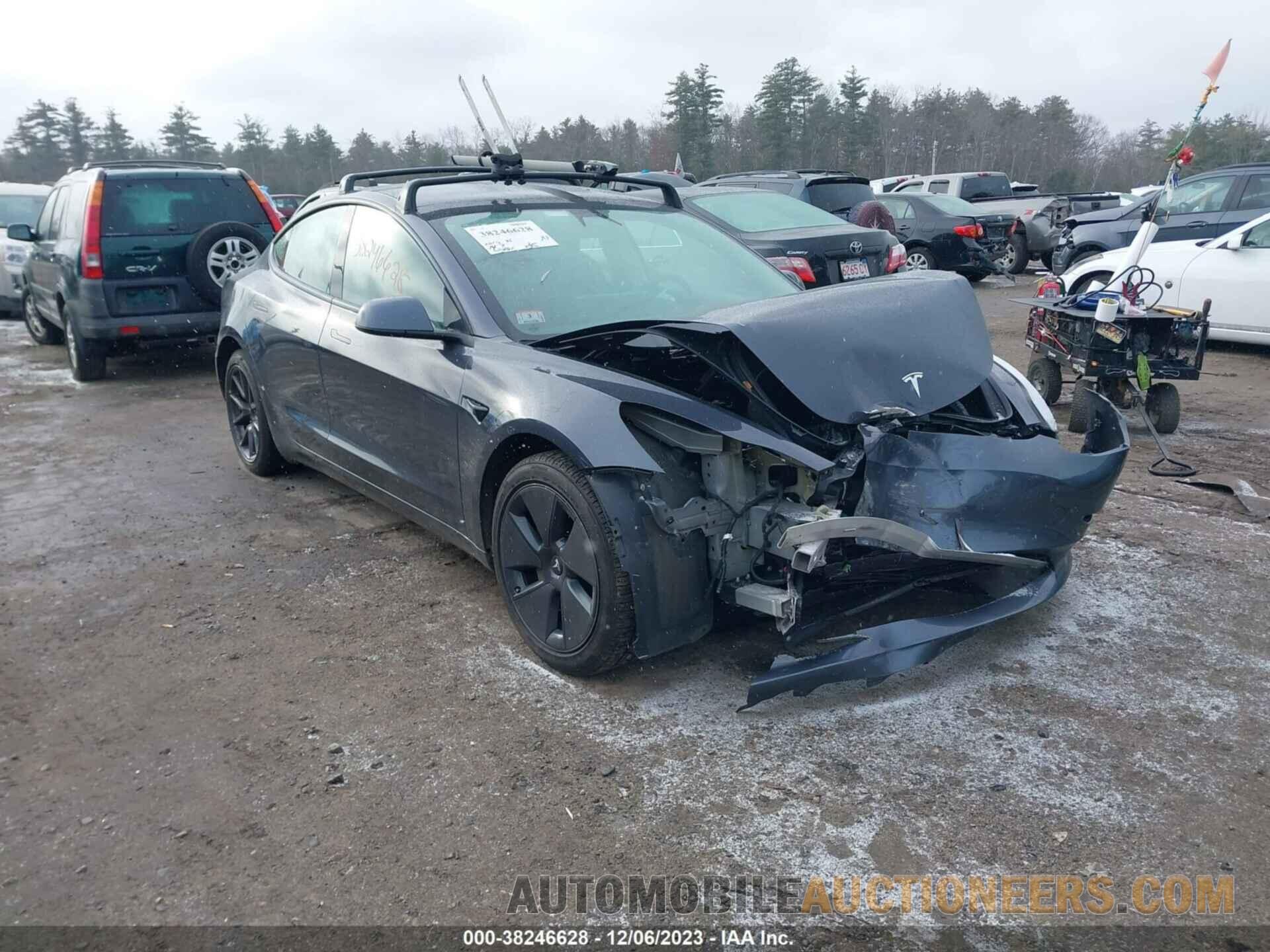 5YJ3E1EA6MF985398 TESLA MODEL 3 2021