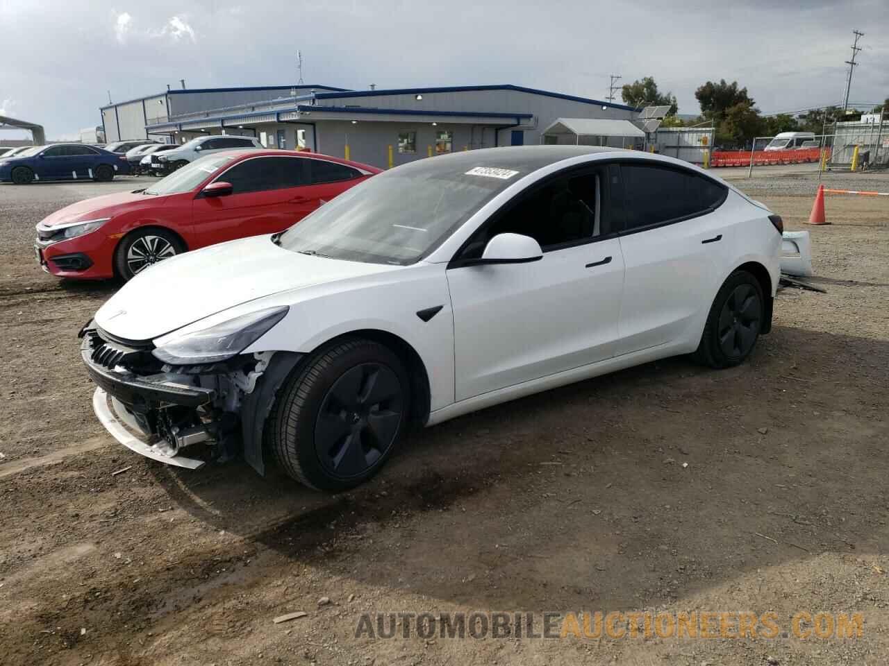 5YJ3E1EA6MF986468 TESLA MODEL 3 2021