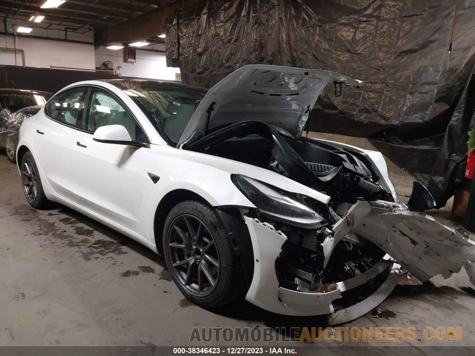 5YJ3E1EA6MF987491 TESLA MODEL 3 2021