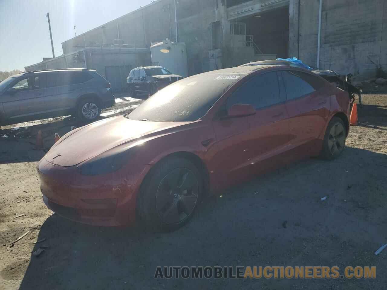 5YJ3E1EA6MF991489 TESLA MODEL 3 2021