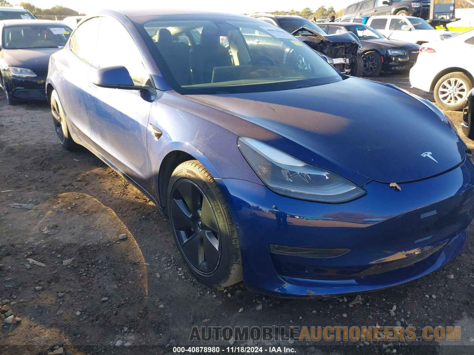 5YJ3E1EA6MF992111 TESLA MODEL 3 2021