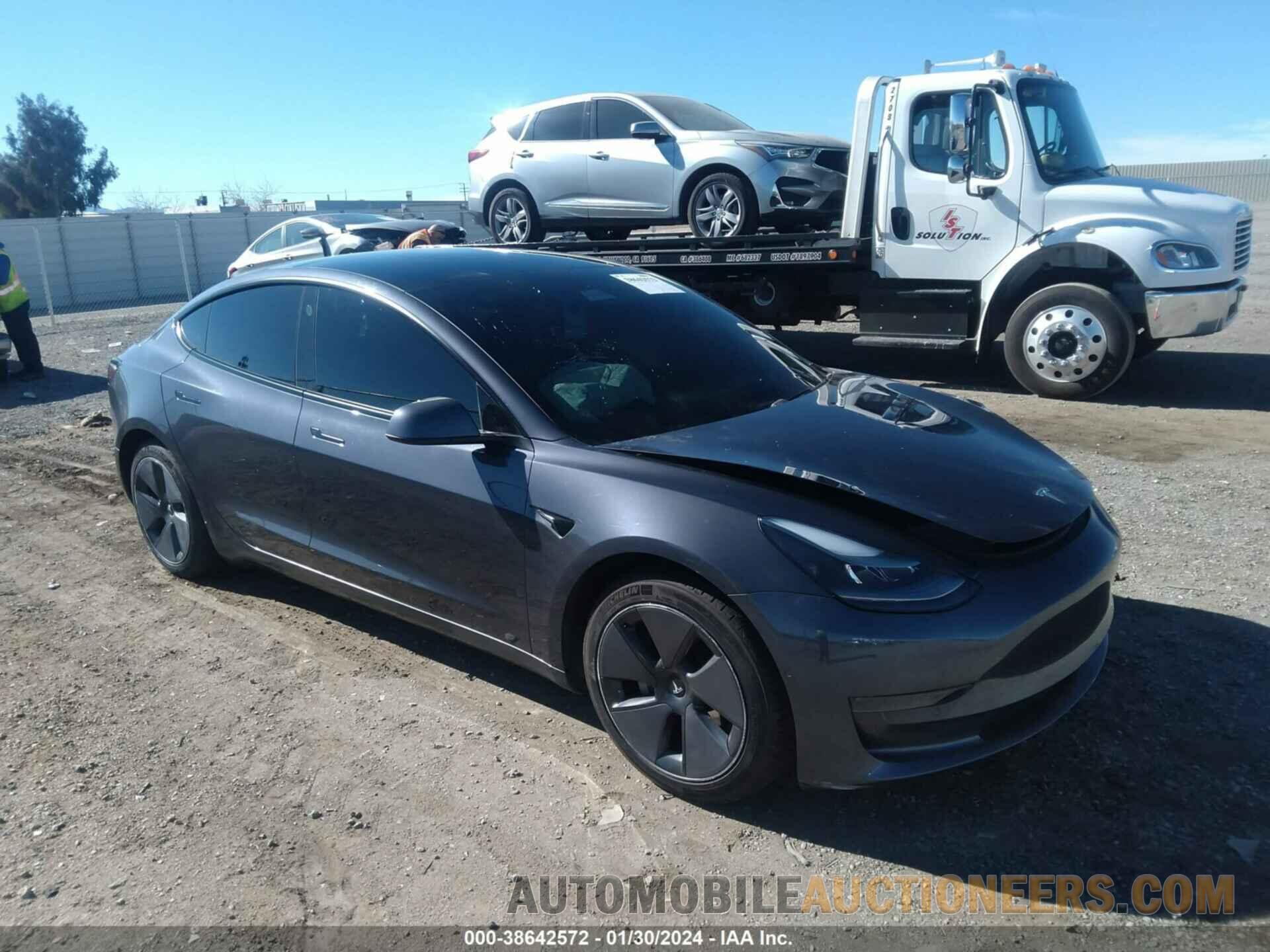 5YJ3E1EA6MF992450 TESLA MODEL 3 2021