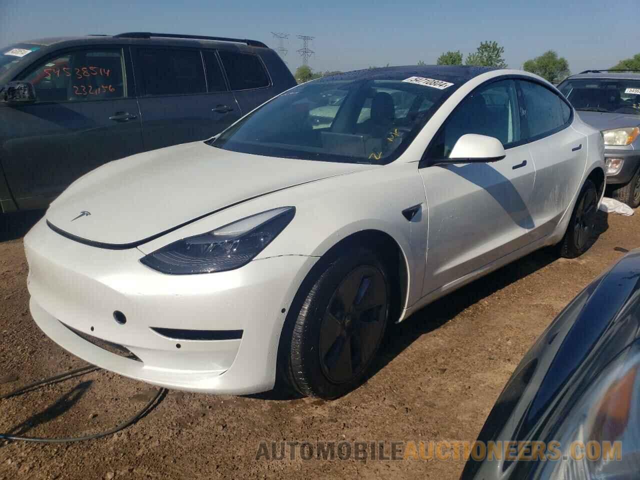 5YJ3E1EA6NF101722 TESLA MODEL 3 2022