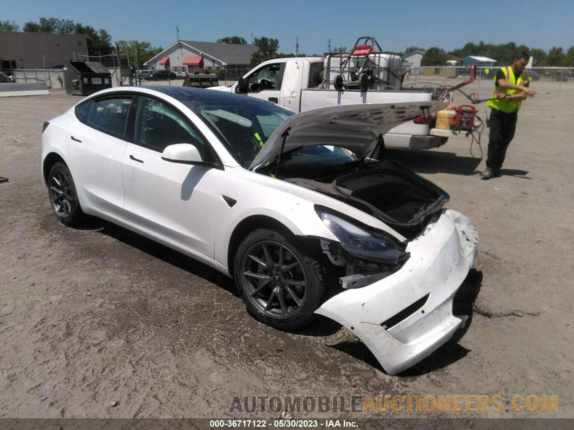 5YJ3E1EA6NF106533 TESLA MODEL 3 2022