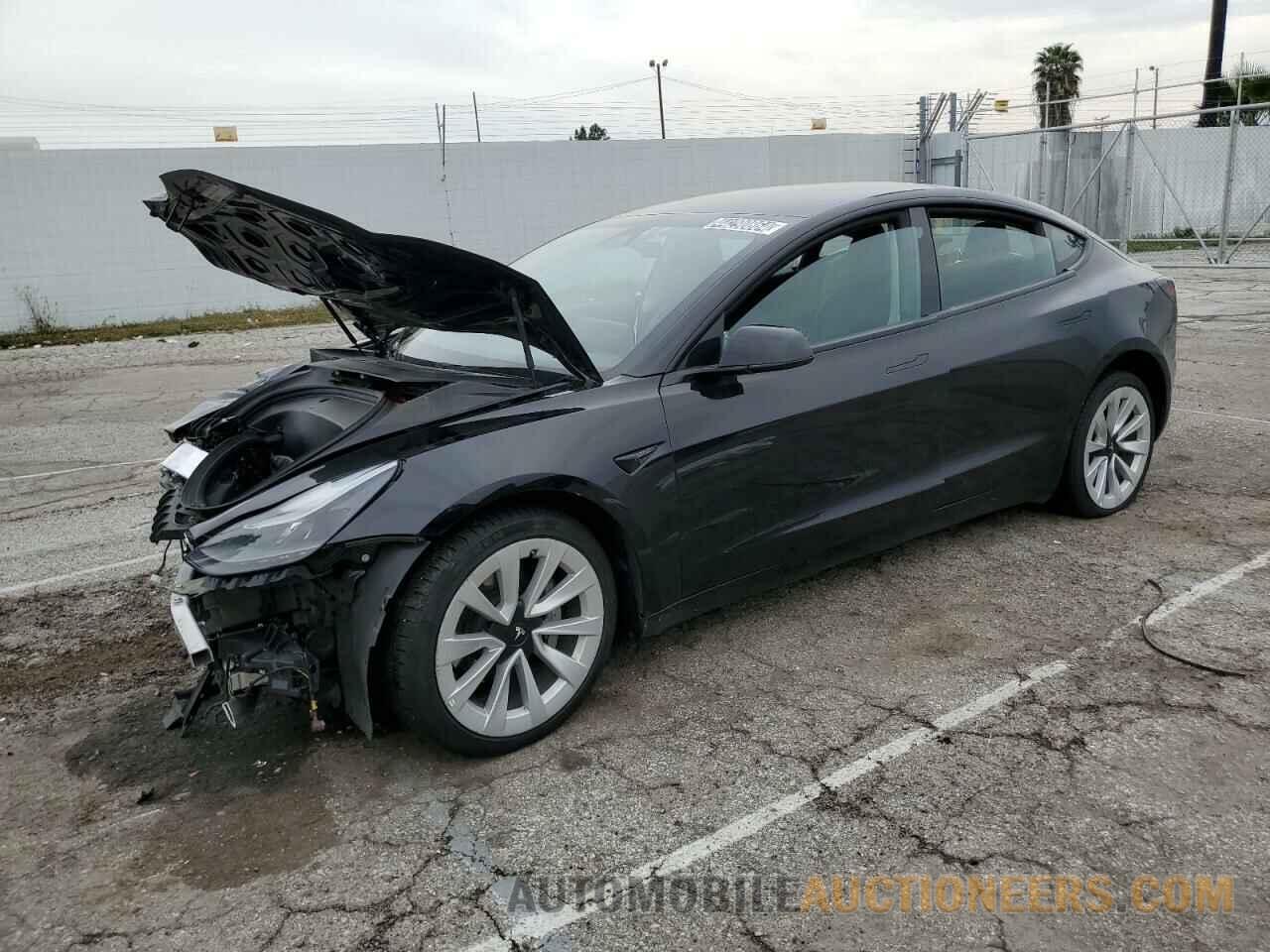 5YJ3E1EA6NF144537 TESLA MODEL 3 2022