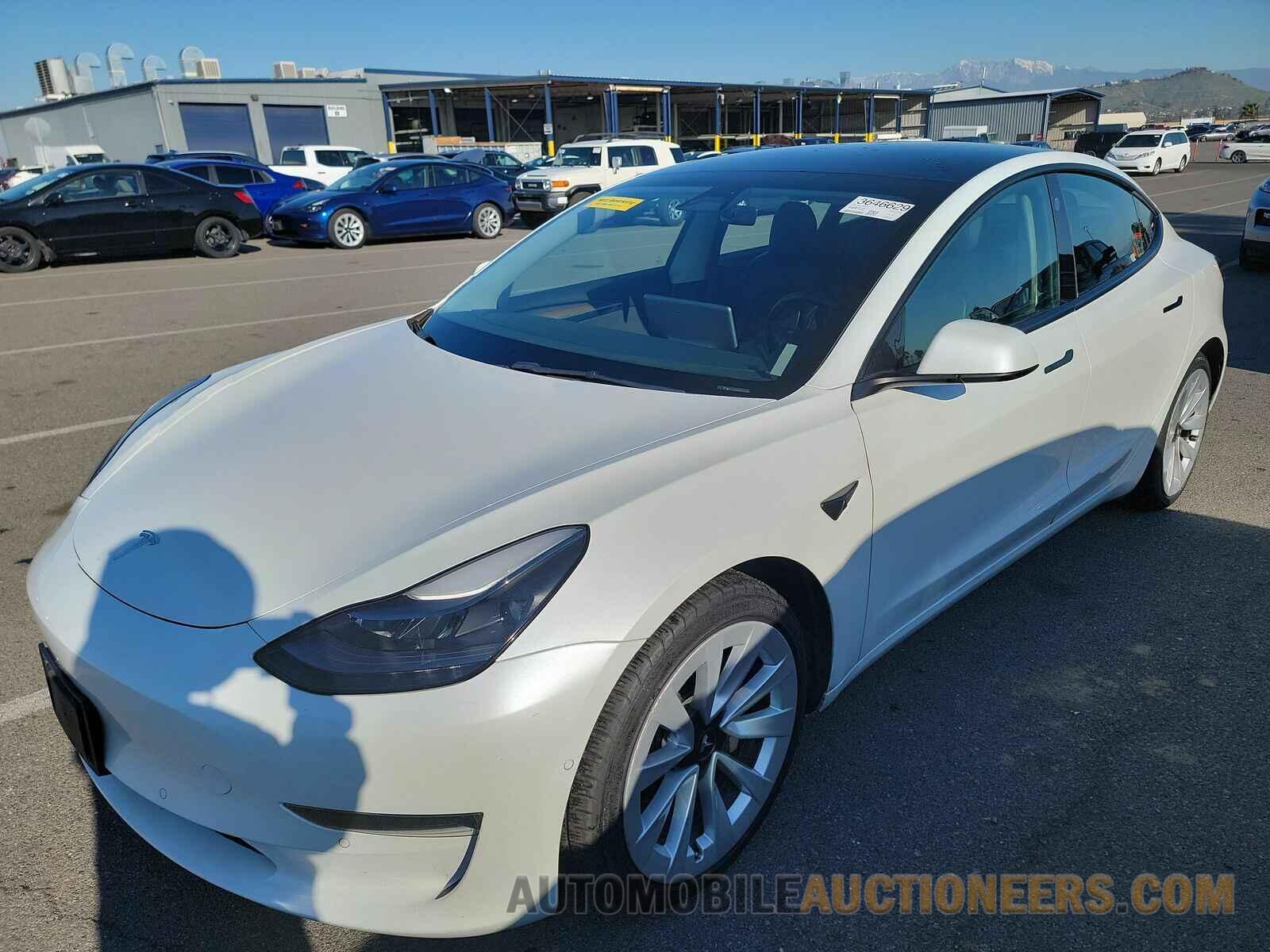 5YJ3E1EA6NF144604 Tesla Model 3 2022