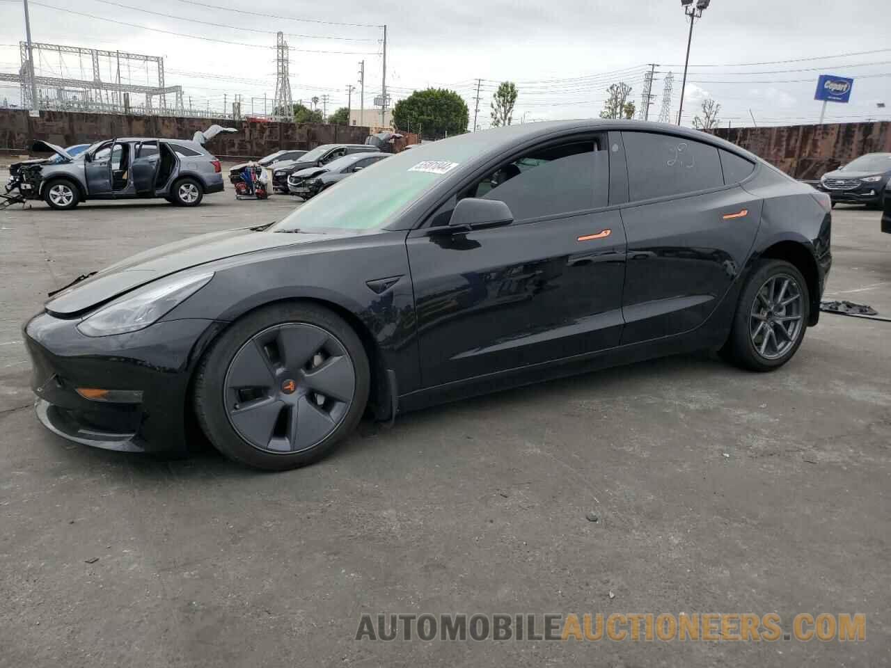 5YJ3E1EA6NF148023 TESLA MODEL 3 2022