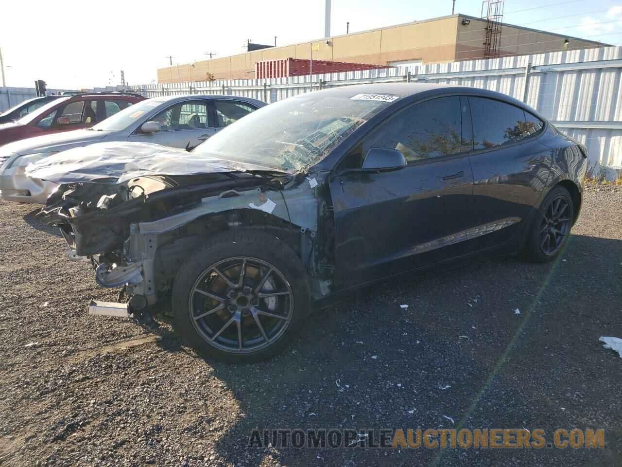 5YJ3E1EA6NF158082 TESLA MODEL 3 2022