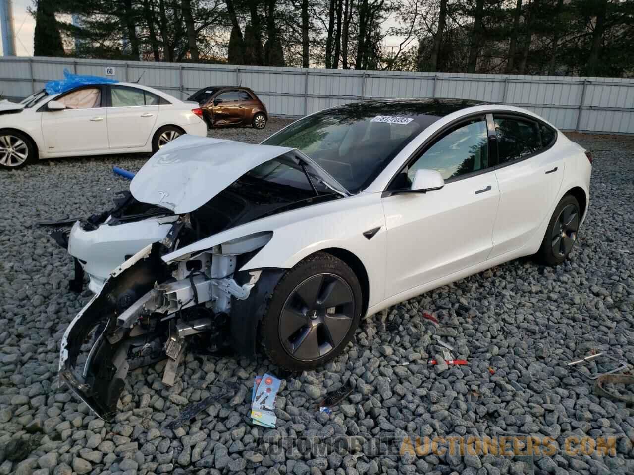 5YJ3E1EA6NF160575 TESLA MODEL 3 2022