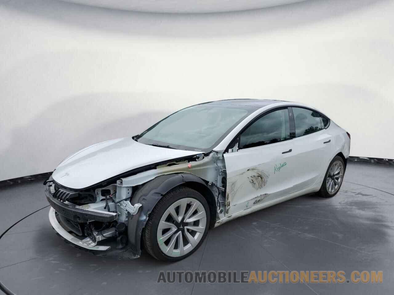 5YJ3E1EA6NF185881 TESLA MODEL 3 2022