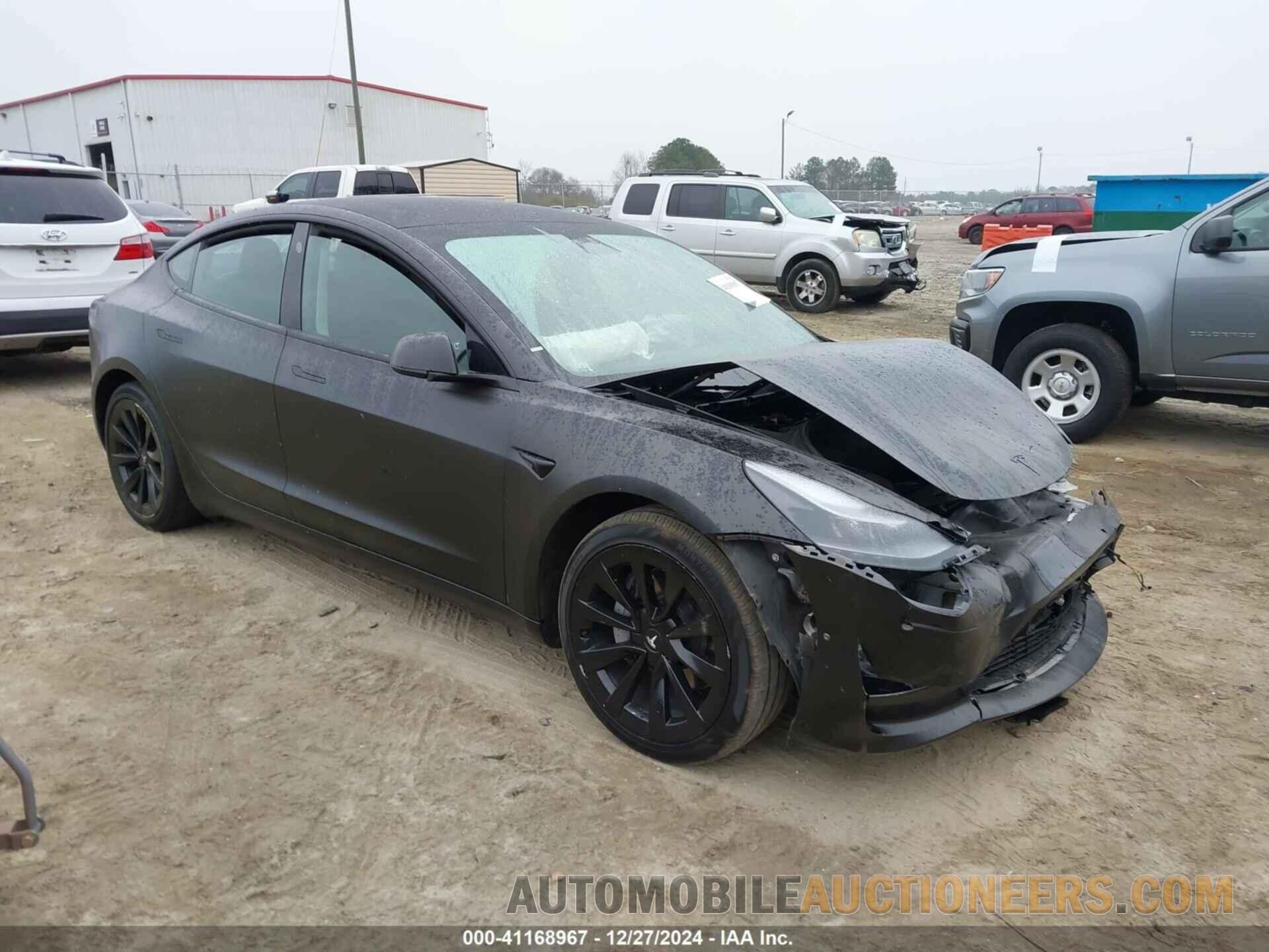 5YJ3E1EA6NF186383 TESLA MODEL 3 2022