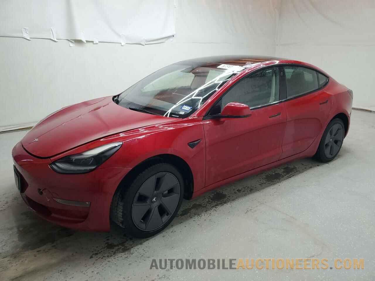 5YJ3E1EA6NF186707 TESLA MODEL 3 2022