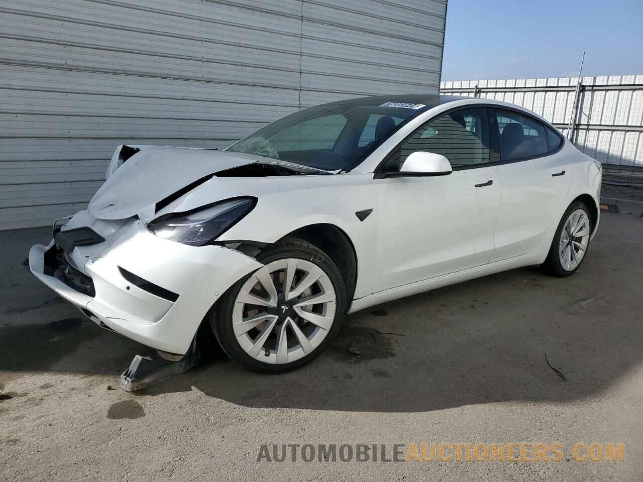 5YJ3E1EA6NF189302 TESLA MODEL 3 2022