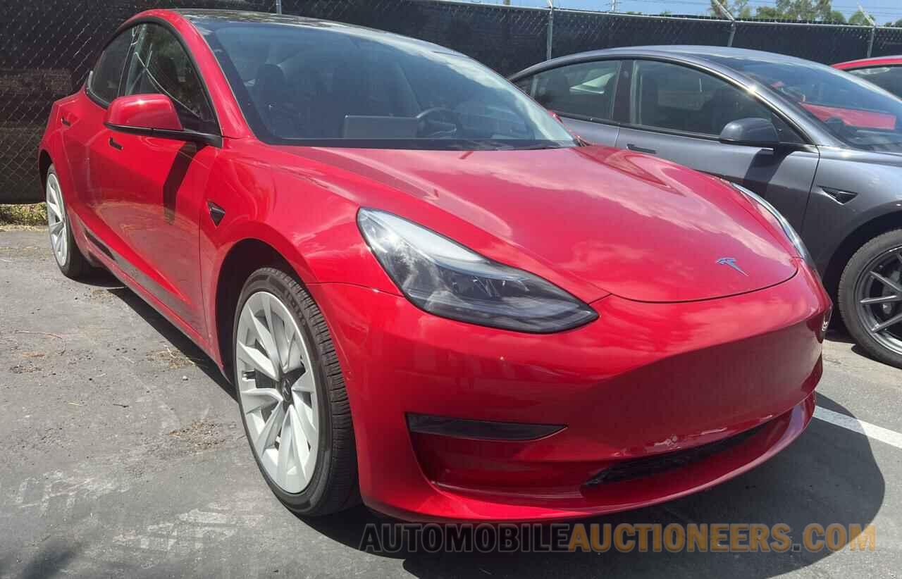 5YJ3E1EA6NF189428 TESLA MODEL 3 2022