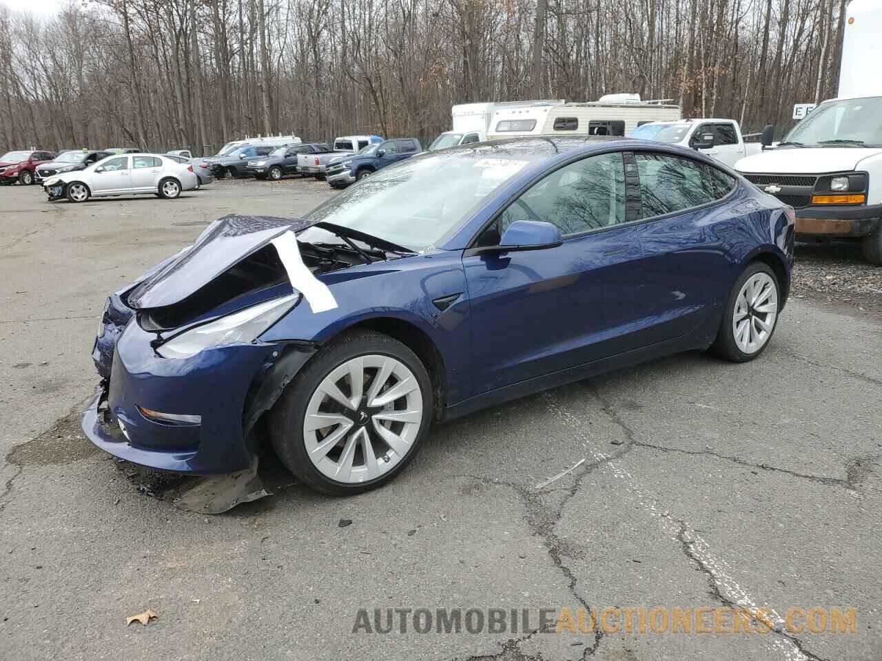 5YJ3E1EA6NF189638 TESLA MODEL 3 2022