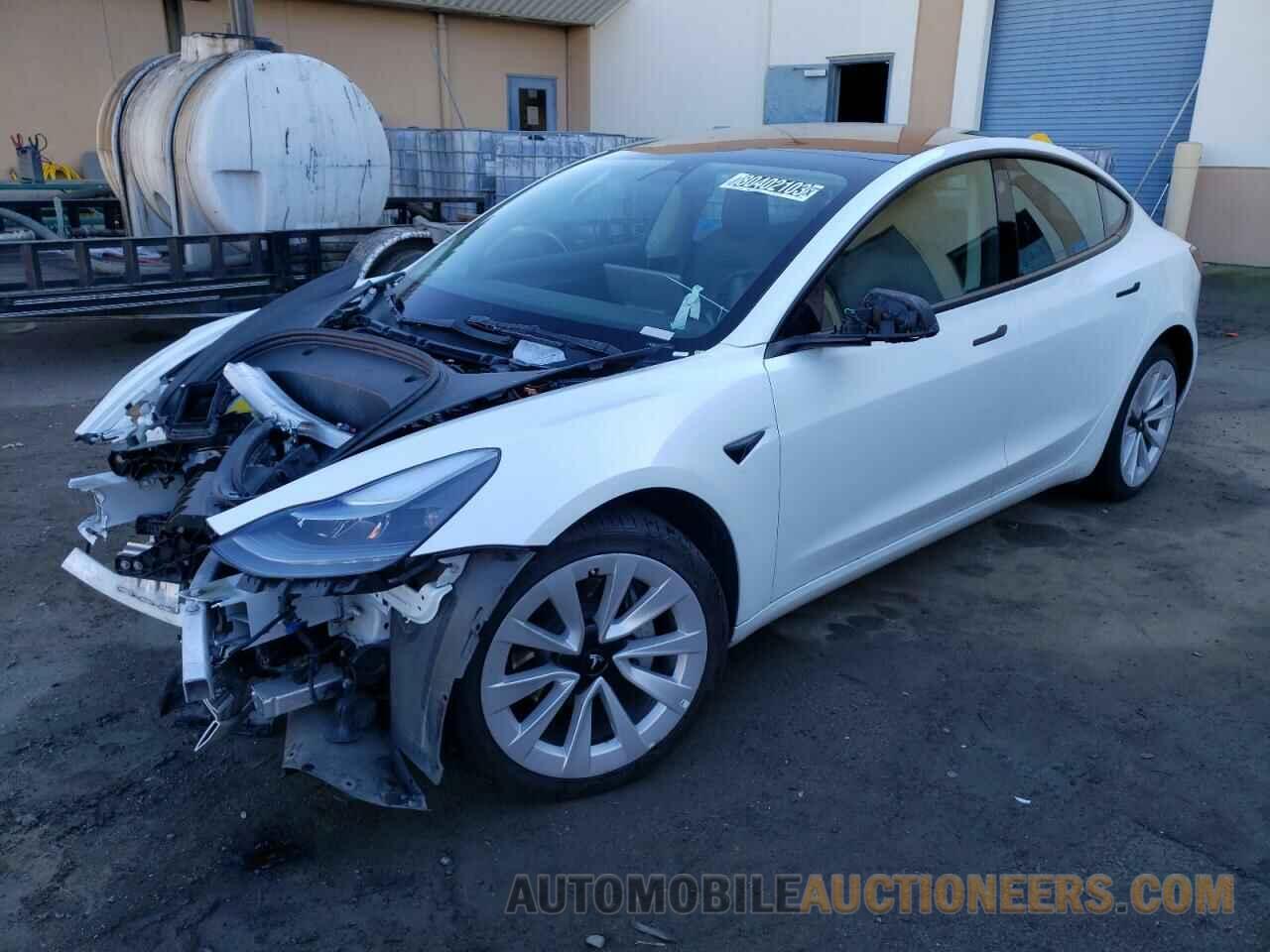 5YJ3E1EA6NF191146 TESLA MODEL 3 2022