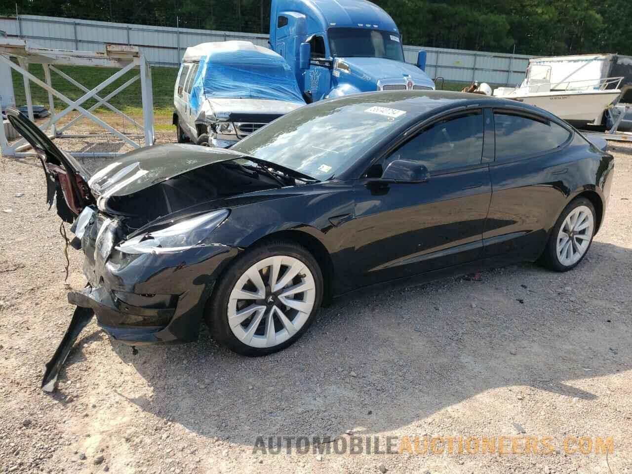 5YJ3E1EA6NF191356 TESLA MODEL 3 2022