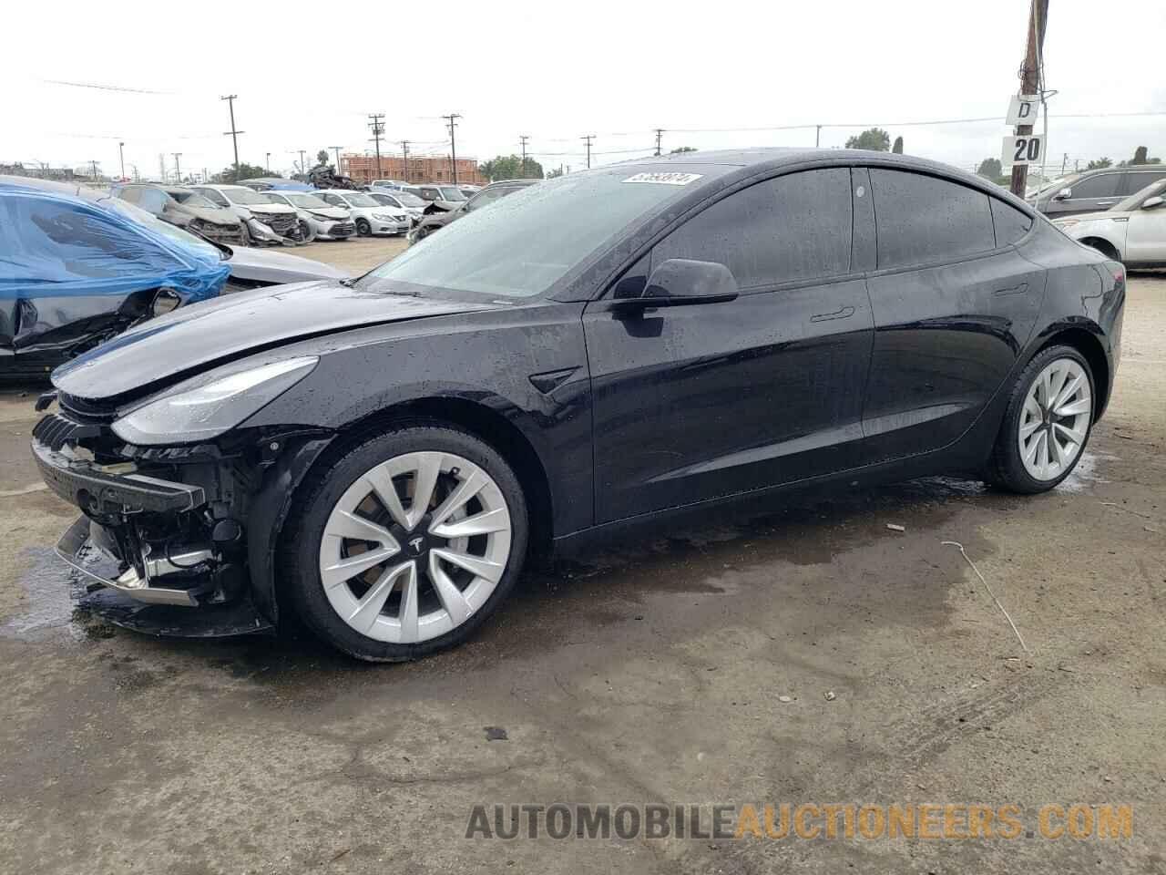 5YJ3E1EA6NF191731 TESLA MODEL 3 2022