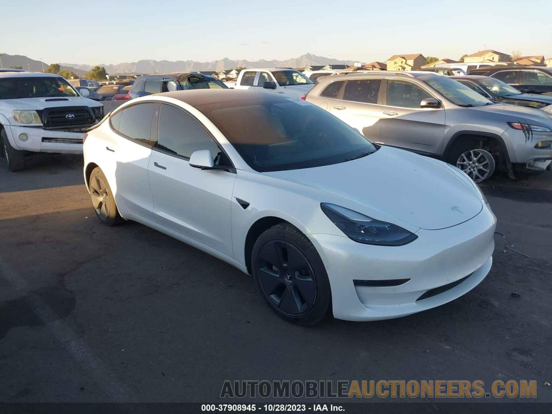 5YJ3E1EA6NF201979 TESLA MODEL 3 2022