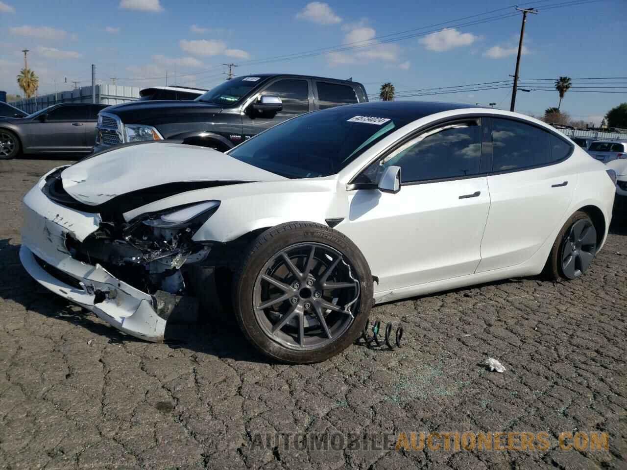 5YJ3E1EA6NF212089 TESLA MODEL 3 2022