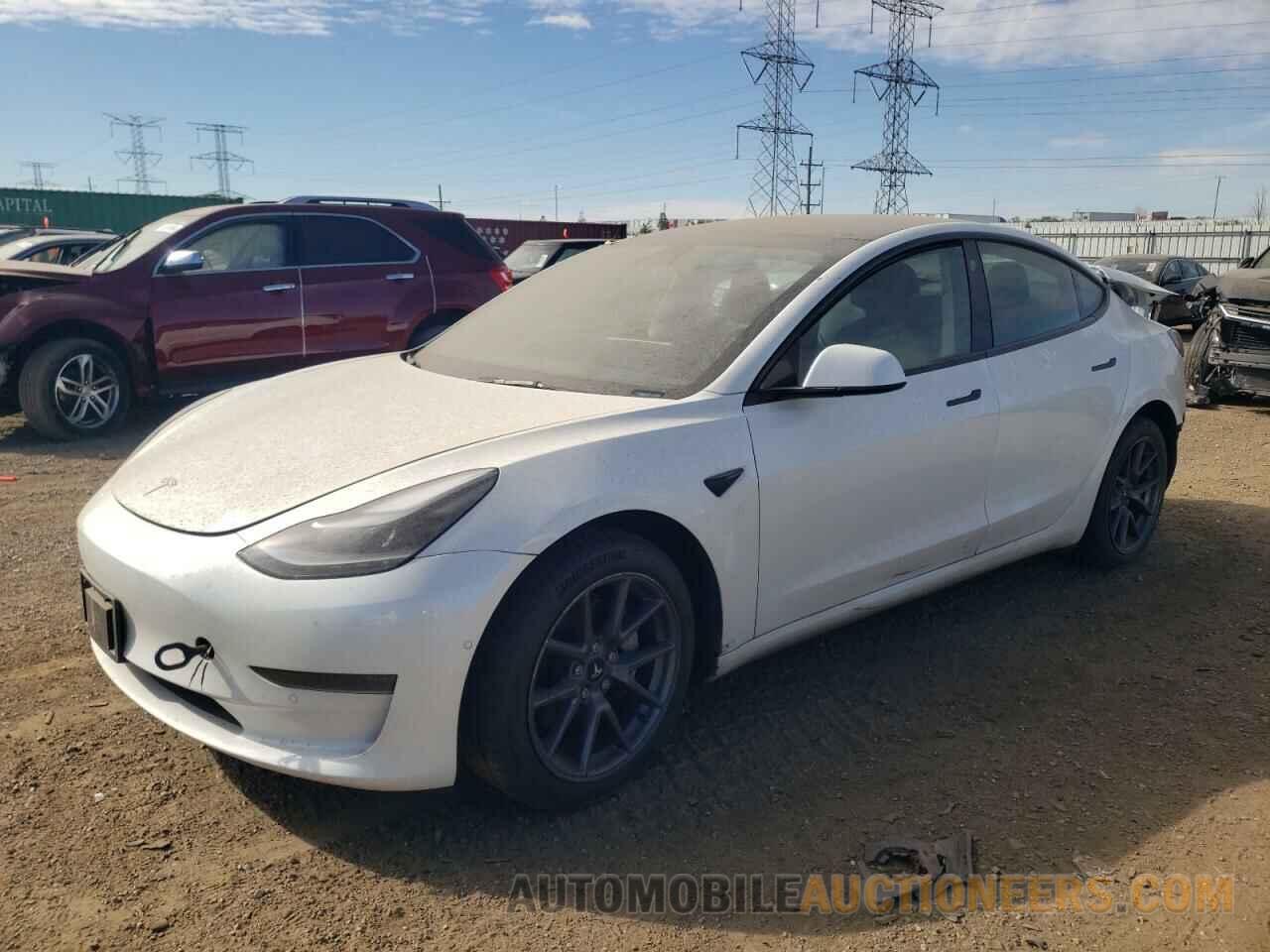 5YJ3E1EA6NF231046 TESLA MODEL 3 2022