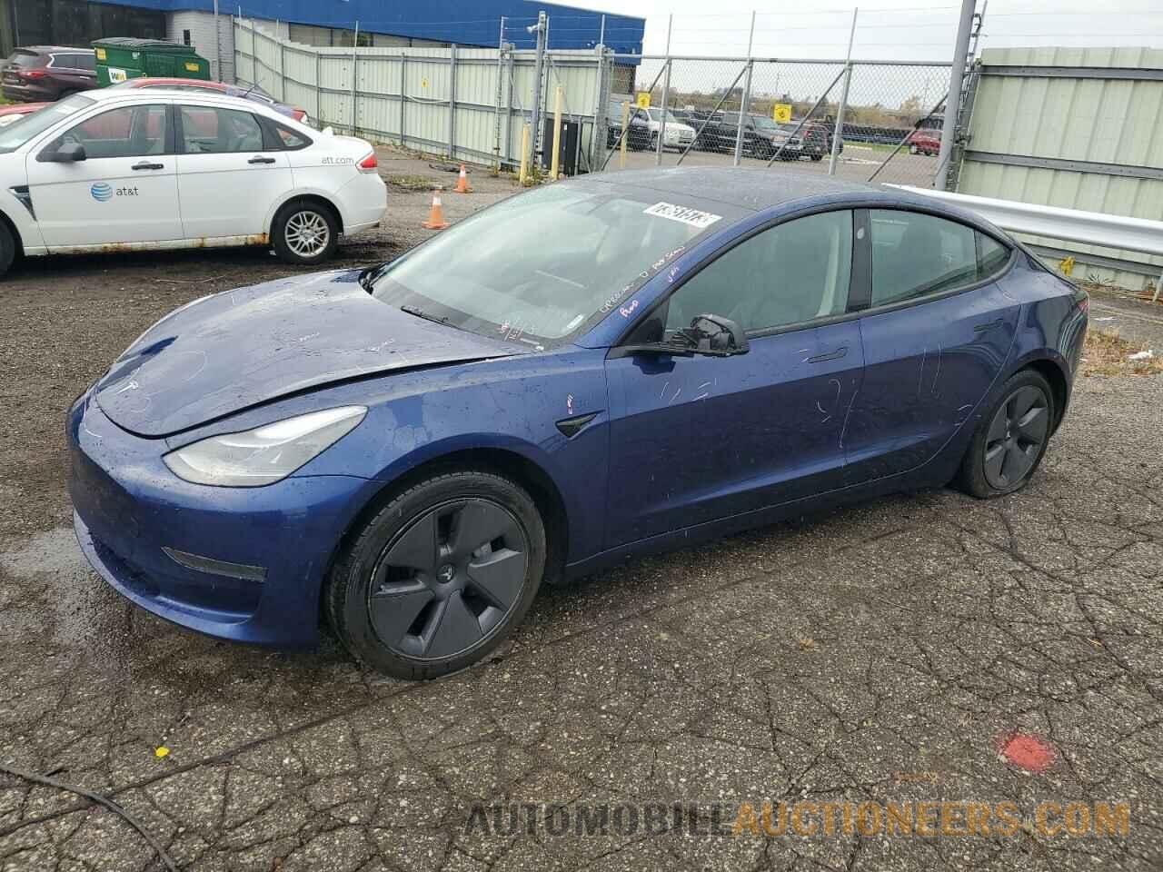 5YJ3E1EA6NF285737 TESLA MODEL 3 2022