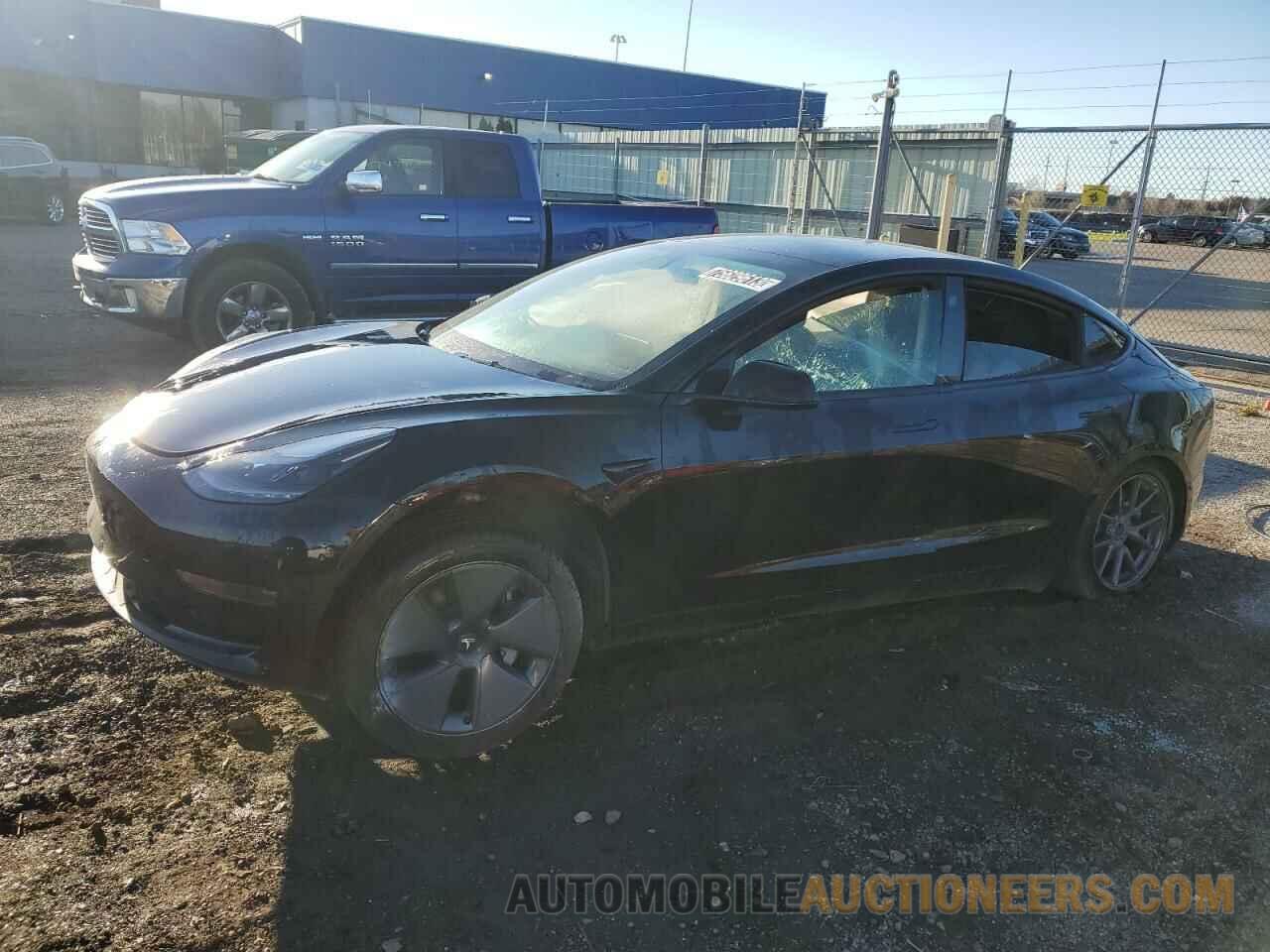 5YJ3E1EA6NF286192 TESLA MODEL 3 2022