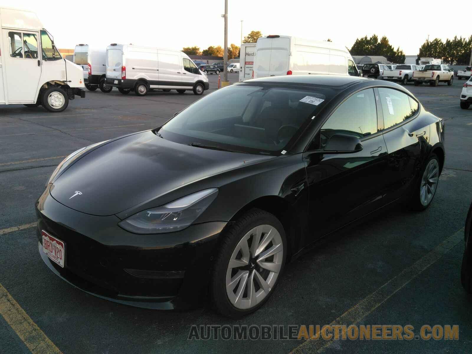 5YJ3E1EA6NF287620 Tesla Model 3 2022