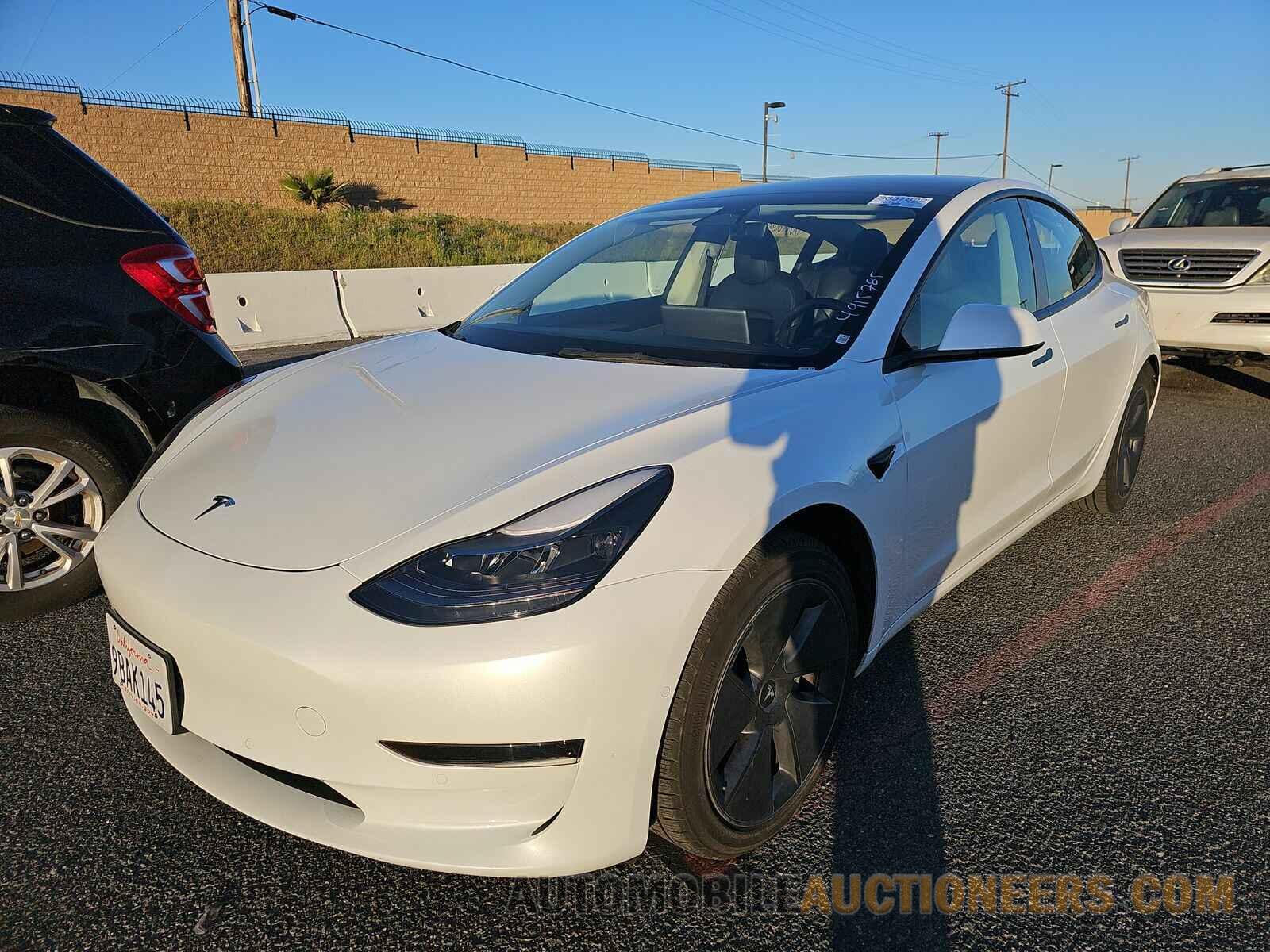 5YJ3E1EA6NF289318 Tesla Model 3 2022