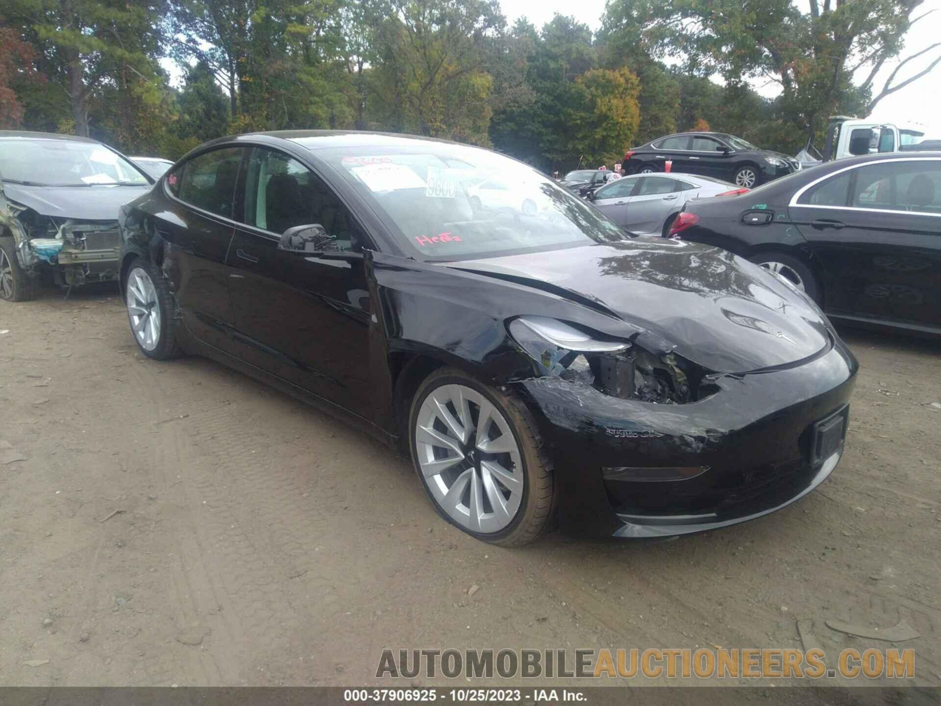 5YJ3E1EA6NF290727 TESLA MODEL 3 2022