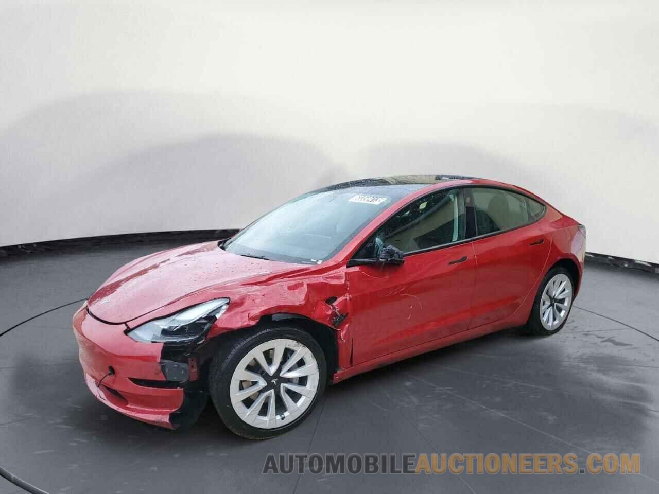 5YJ3E1EA6NF290758 TESLA MODEL 3 2022