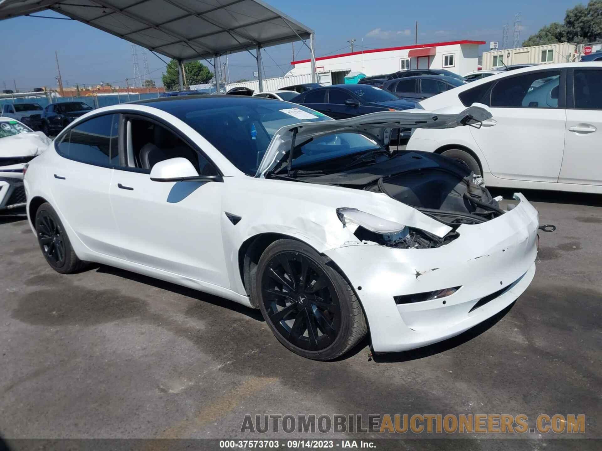 5YJ3E1EA6NF299461 TESLA MODEL 3 2022