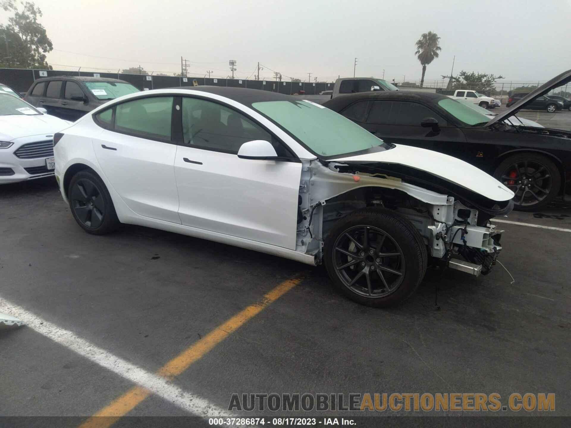 5YJ3E1EA6NF311172 TESLA MODEL 3 2022